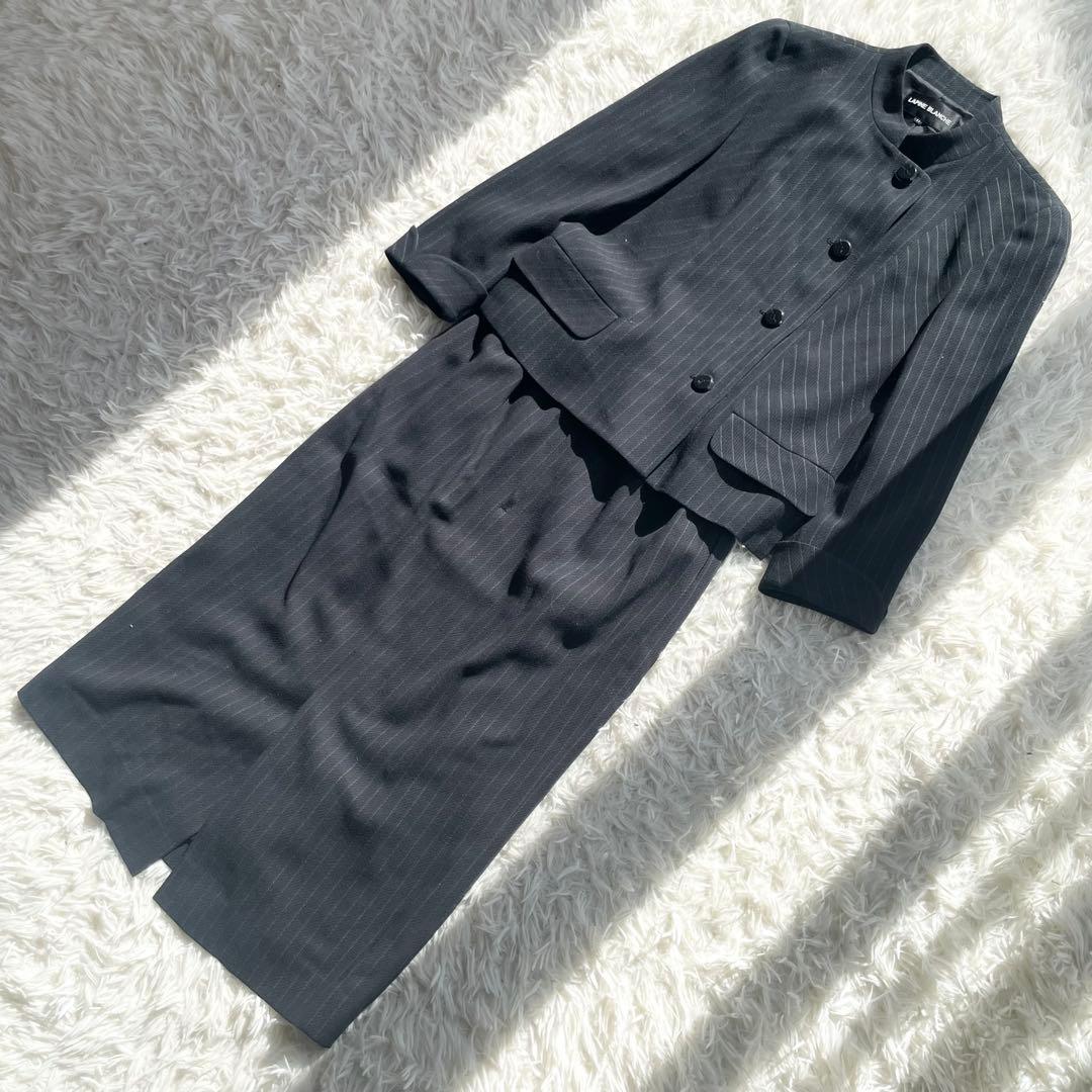 【新品タグ付】定価10万 ラピーヌブランシュ スーツ セットアップ L 11号