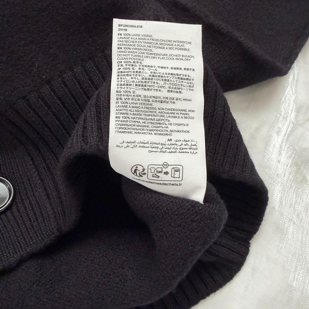 ⭐️タグ付き　Ami Paris 厚手　前ボタンカーディガン⭐️