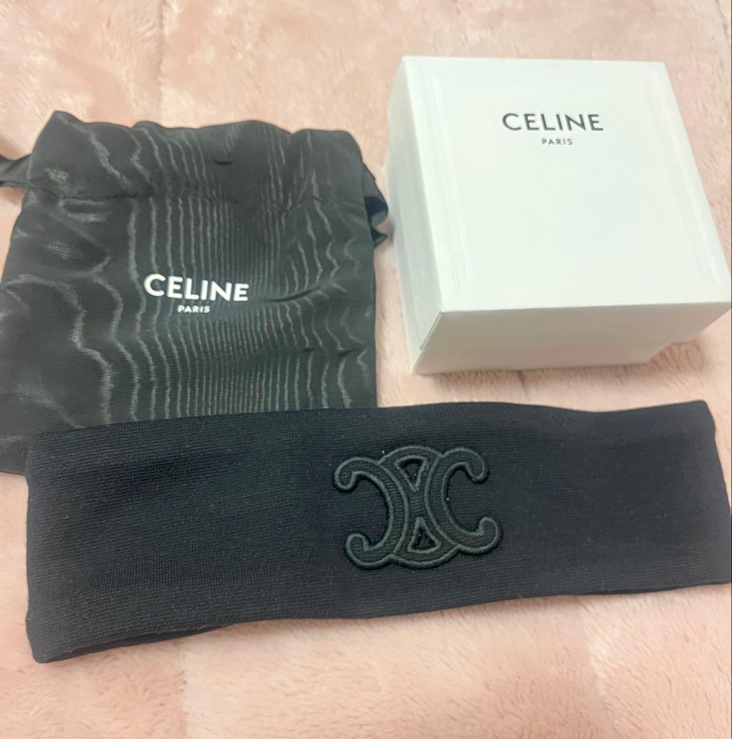 CELINE トリオンフ　ヘアバンド