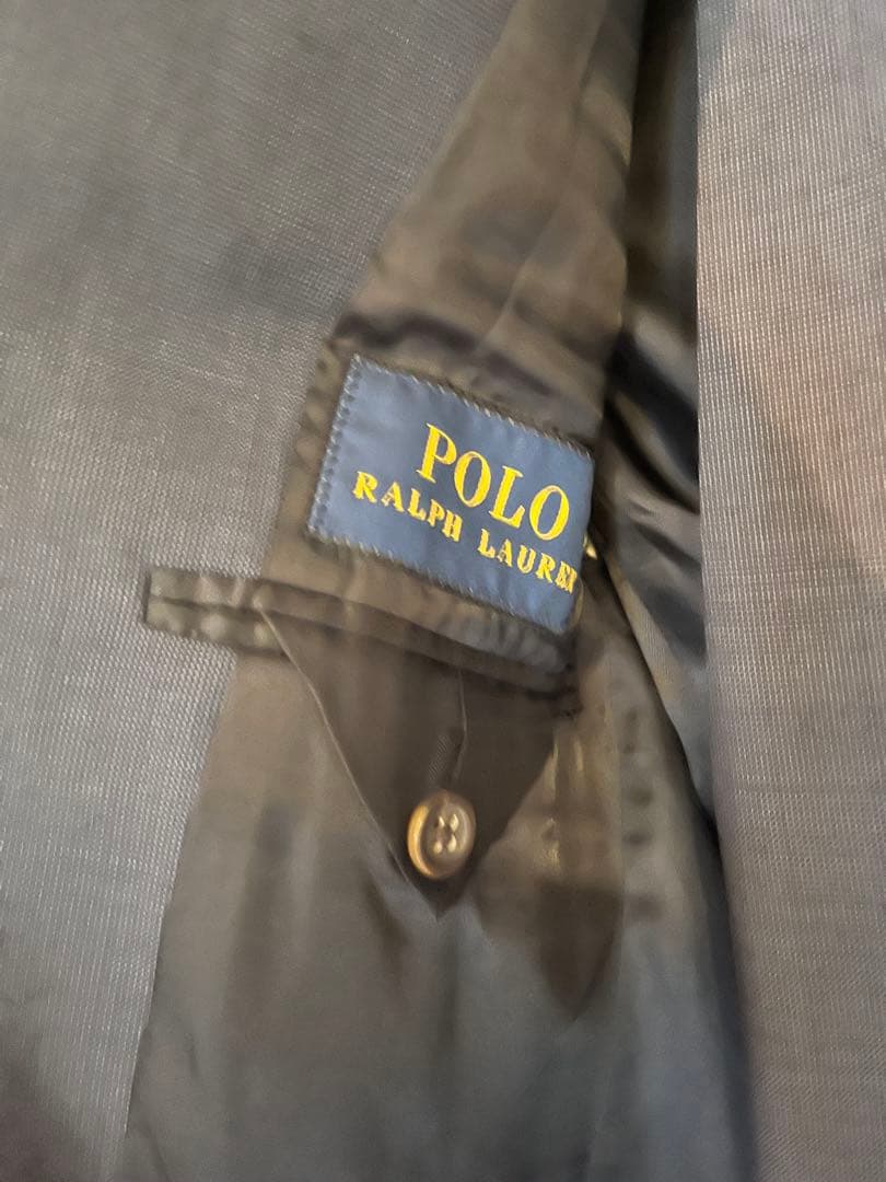 ポロ　ラルフローレン　スーツセット　上下　ネイビー　メンズ