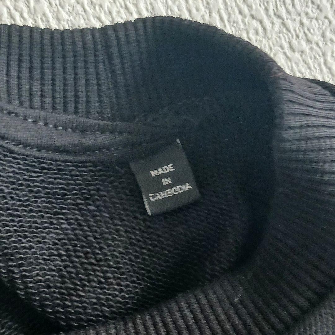 美品✨アルマーニエクスチェンジ スウェット ワンピース ひざ丈 ミニ Lサイズ