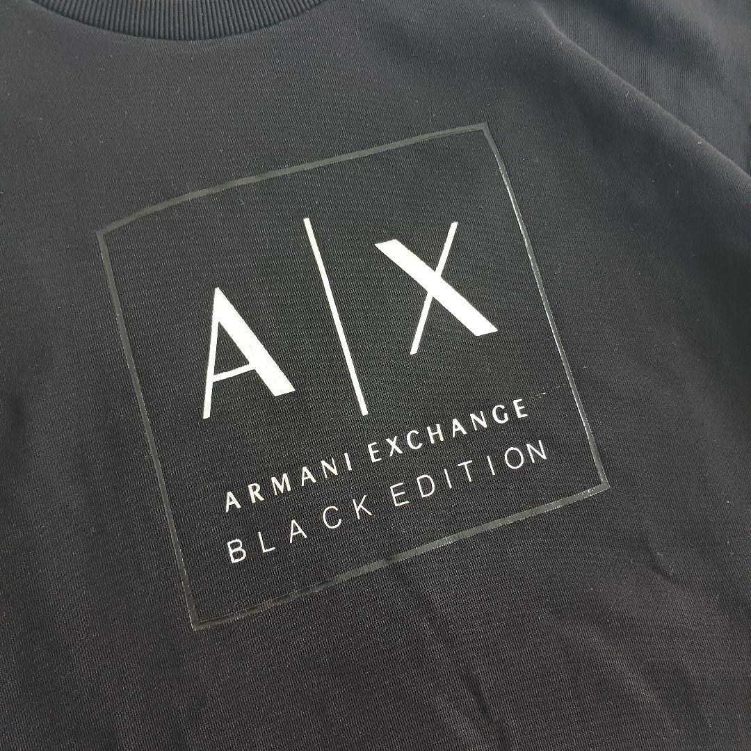 美品✨アルマーニエクスチェンジ スウェット ワンピース ひざ丈 ミニ Lサイズ