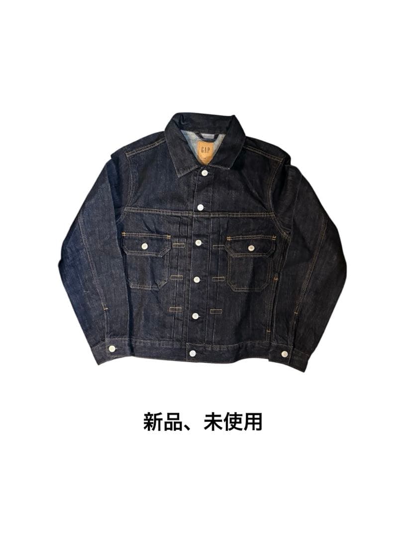 GAP ヘビーウェイト デニムジャケット ダークリンス xs 2nd