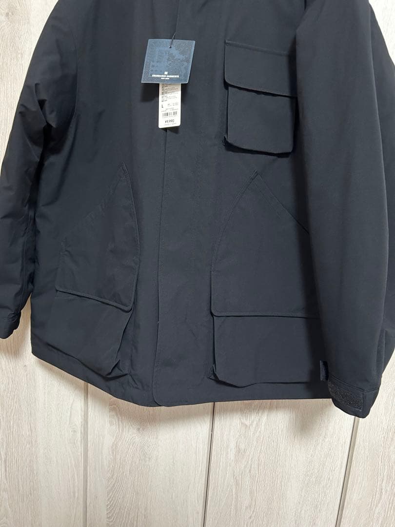GU× ENGINEEREDGARMENTS シェルパーカ　ユーティリティ　L