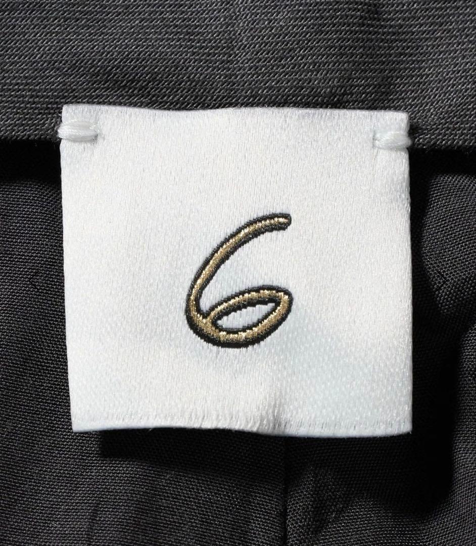 試着のみ【ROKU ロク】グレーカーブパンツ　34サイズ　日本製　今期