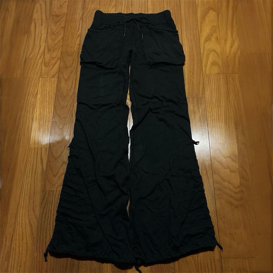00s goa cargo sweat flare pants グランジ y2k