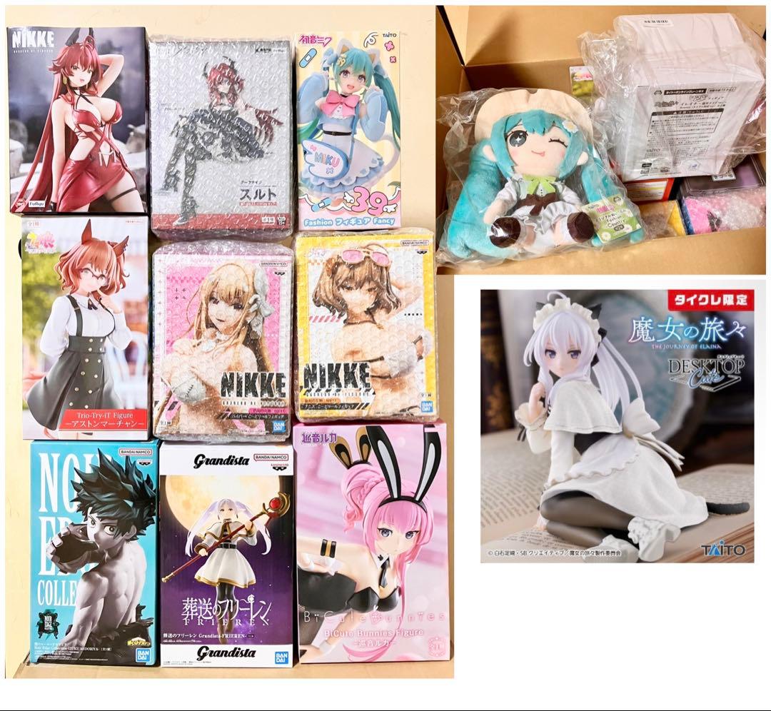 プライズフィギュア まとめ売り Noir Edge 緑谷出久 スルト 初音ミク