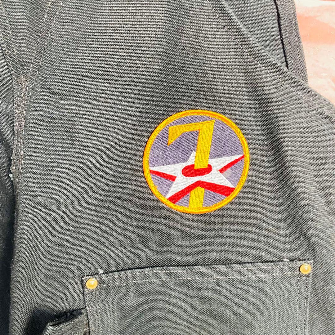 【激レア】カーハートcarhartt ダブルニーオーバーオール　W36 XL古着