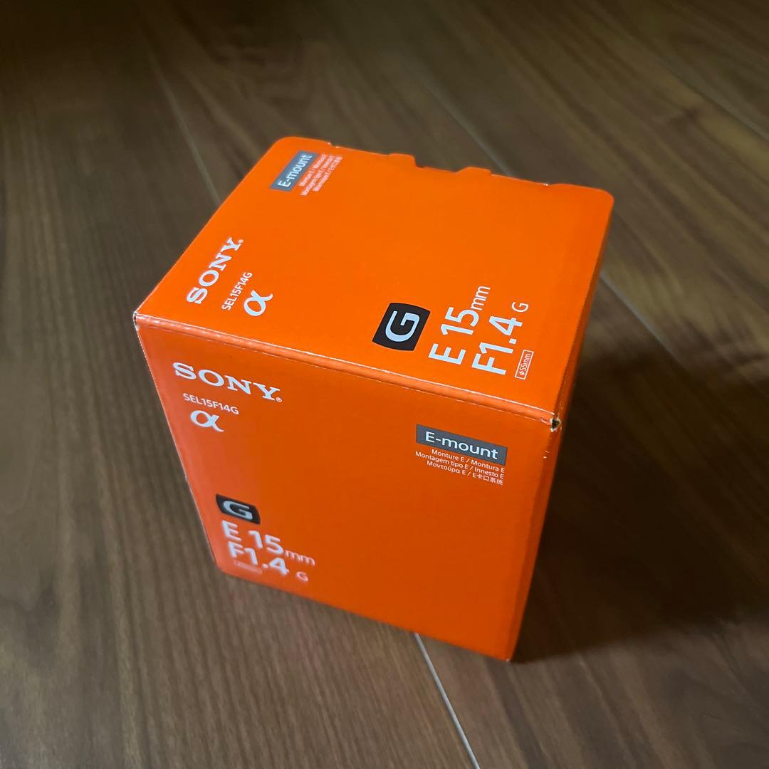 SONY E 15mm F1.4 G レンズ　SEL15F14G