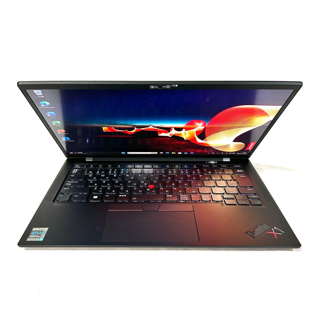 美品 Lenovo X1 Carbon Gen9 バッテリー超良好 Office