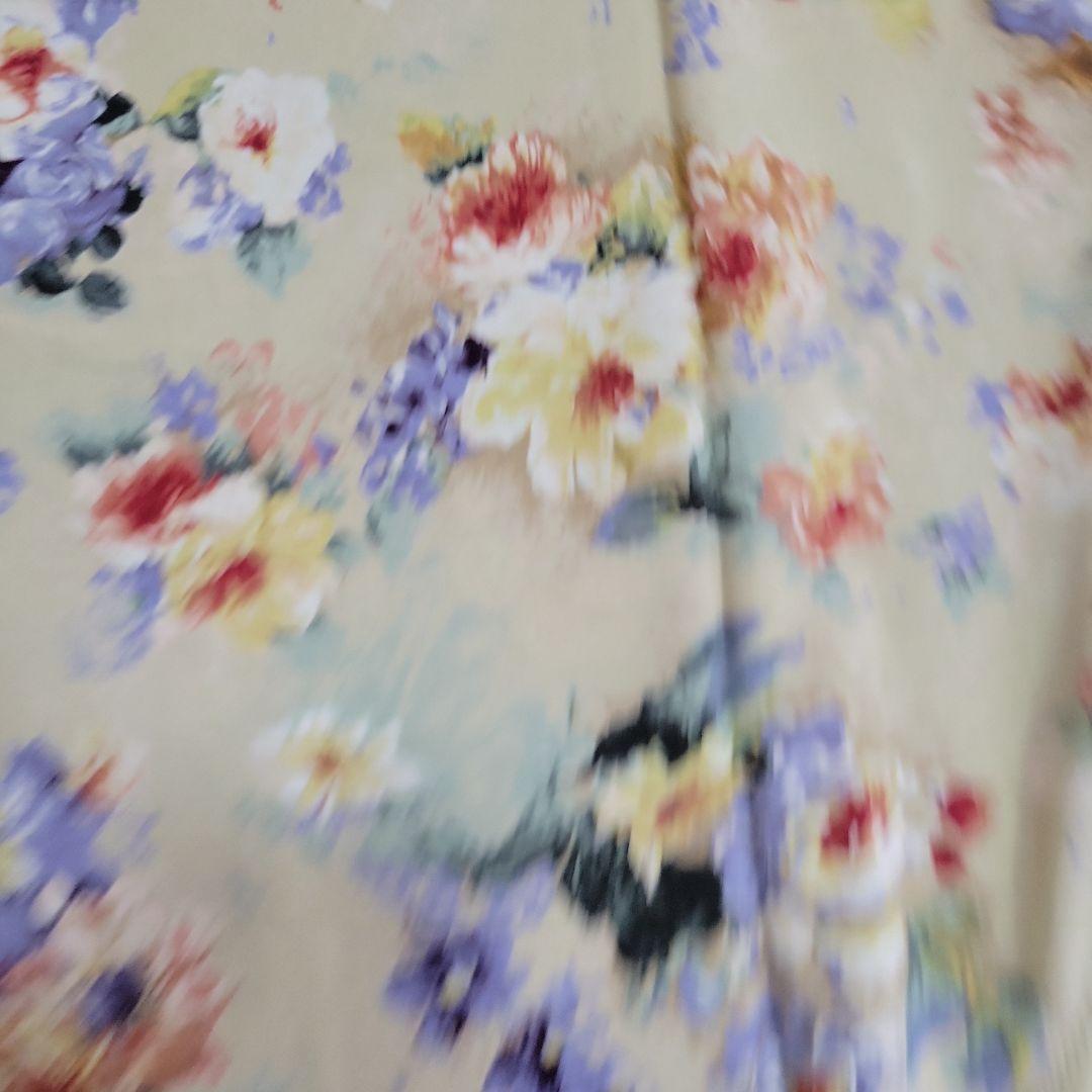 お値下げ未使用KANEKO ISAO 花柄フレンチ袖ワンピース