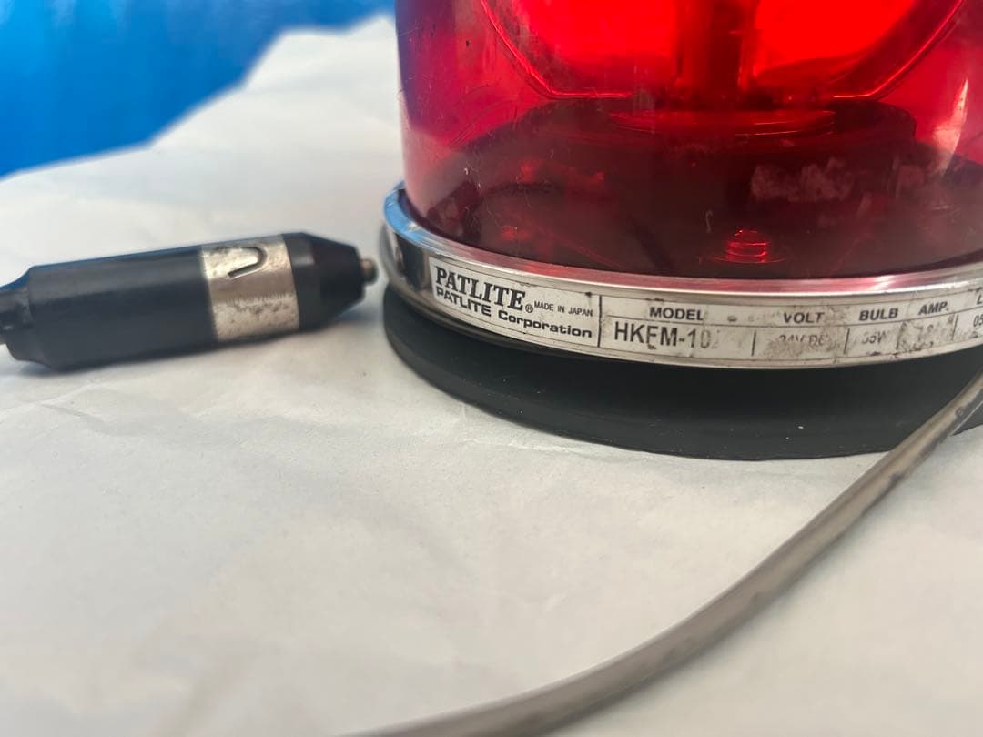 PATLITE 赤色回転灯HKFM