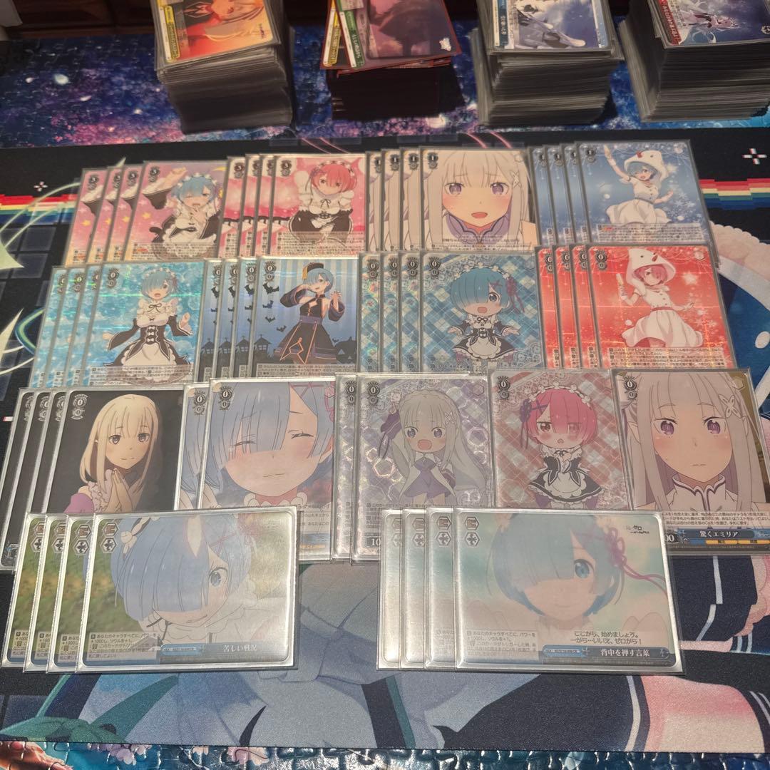 WS Re:ゼロから始める異世界生活 8門デッキ スリーブ付き