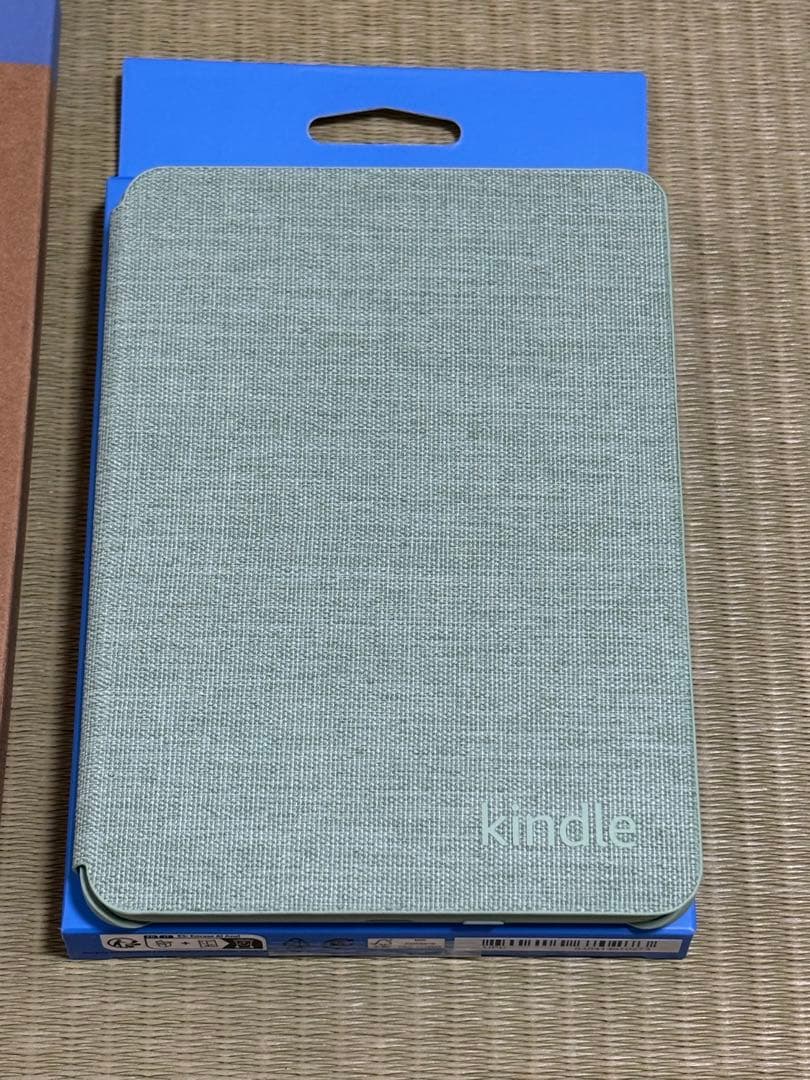New Kindle2024年16GB マッチャ広告なし&純正ファブリックカバー