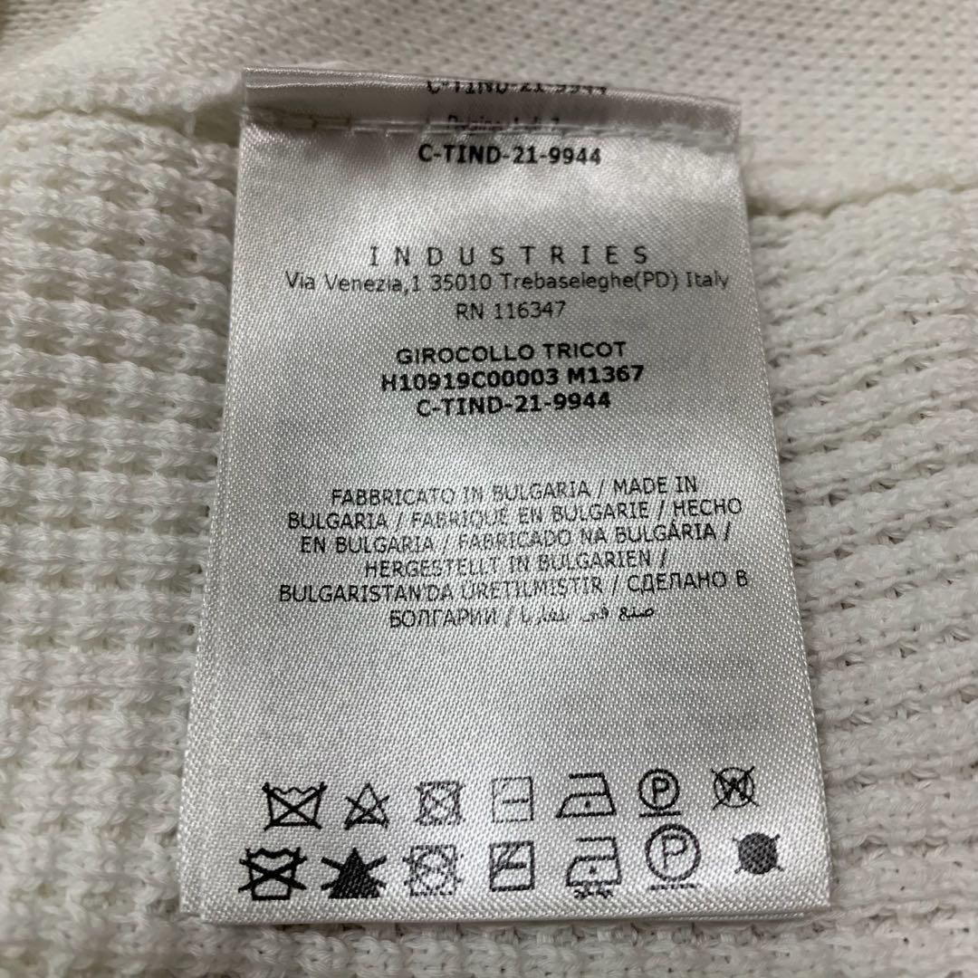 〔美品タグ付〕モンクレール　セーター　ニット　ホワイト　M 国内正規品　5P66