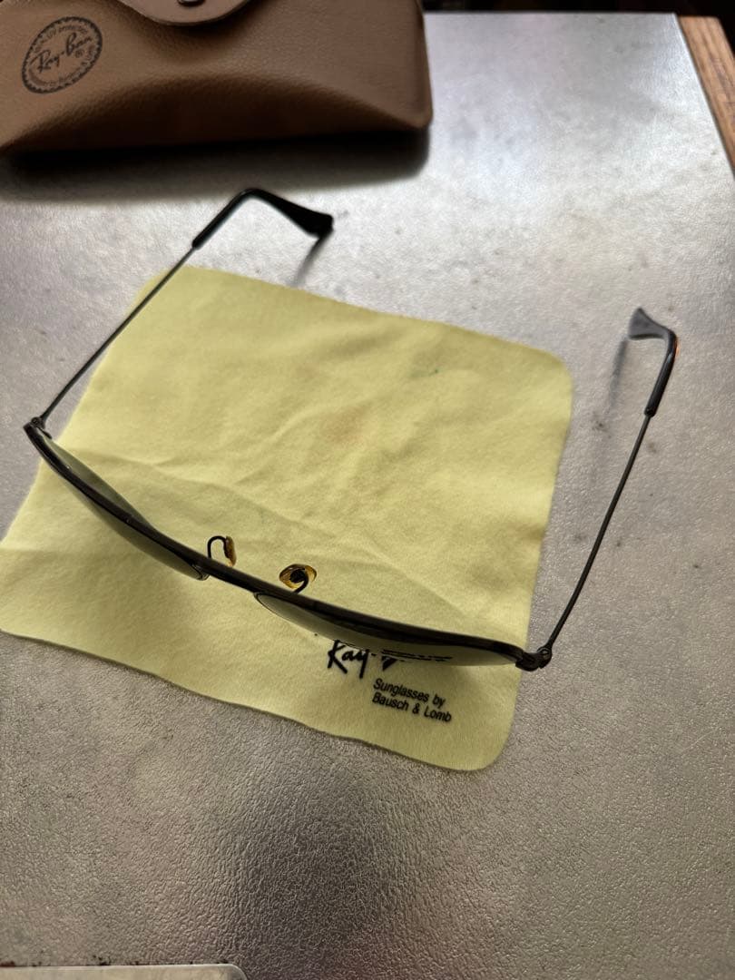 レイバン AVIATOR B&L ヴィンテージ USA製 58□14 1980