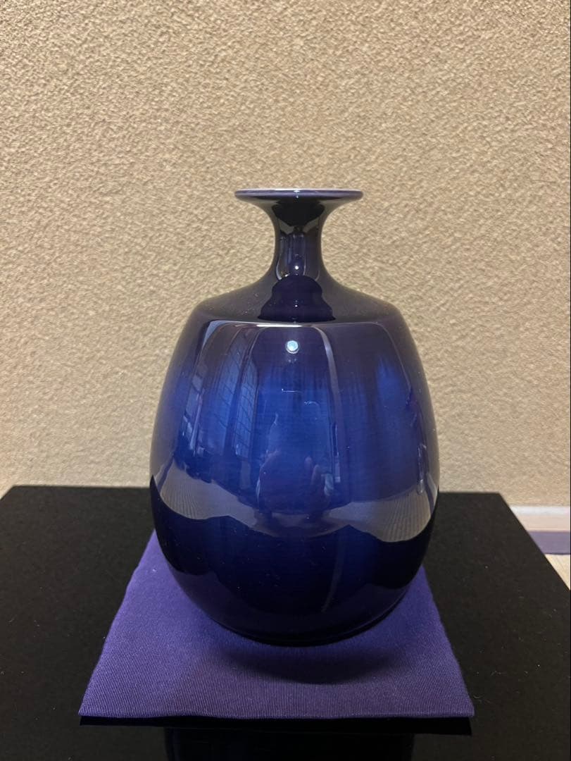 人間国宝　三代徳田八十吉　正彦　壺