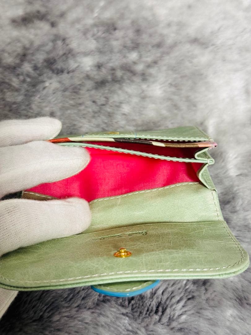 『レアカラー』Paul Smith ポールスミス　名刺入れ スカイブルー　箱