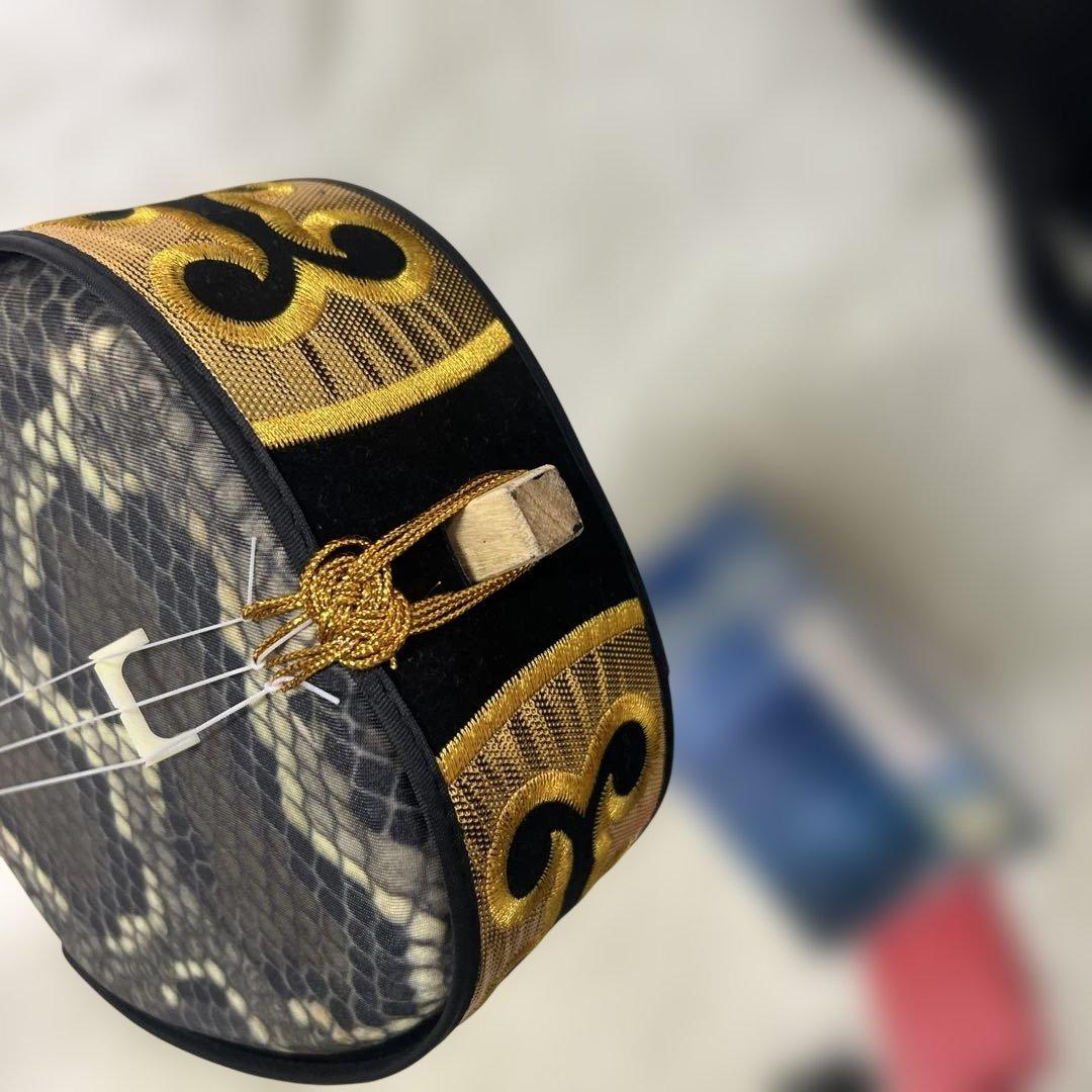 【極美品】沖縄三線 ソフトケース付 入門者向け 弦楽器 和楽器 人工革ヘビ