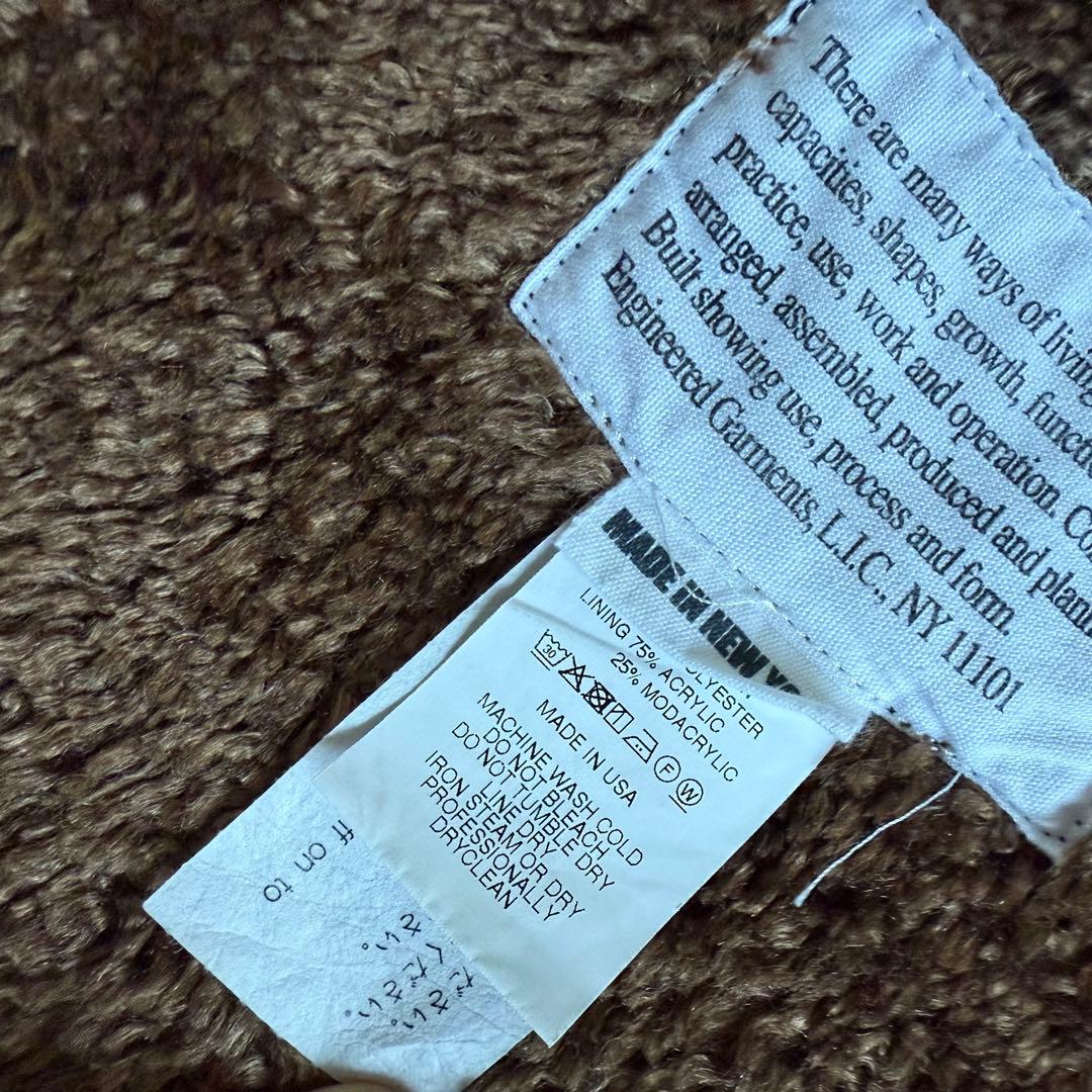 新品未使用 ENGINEERED GARMENTS Liner Vest ボア