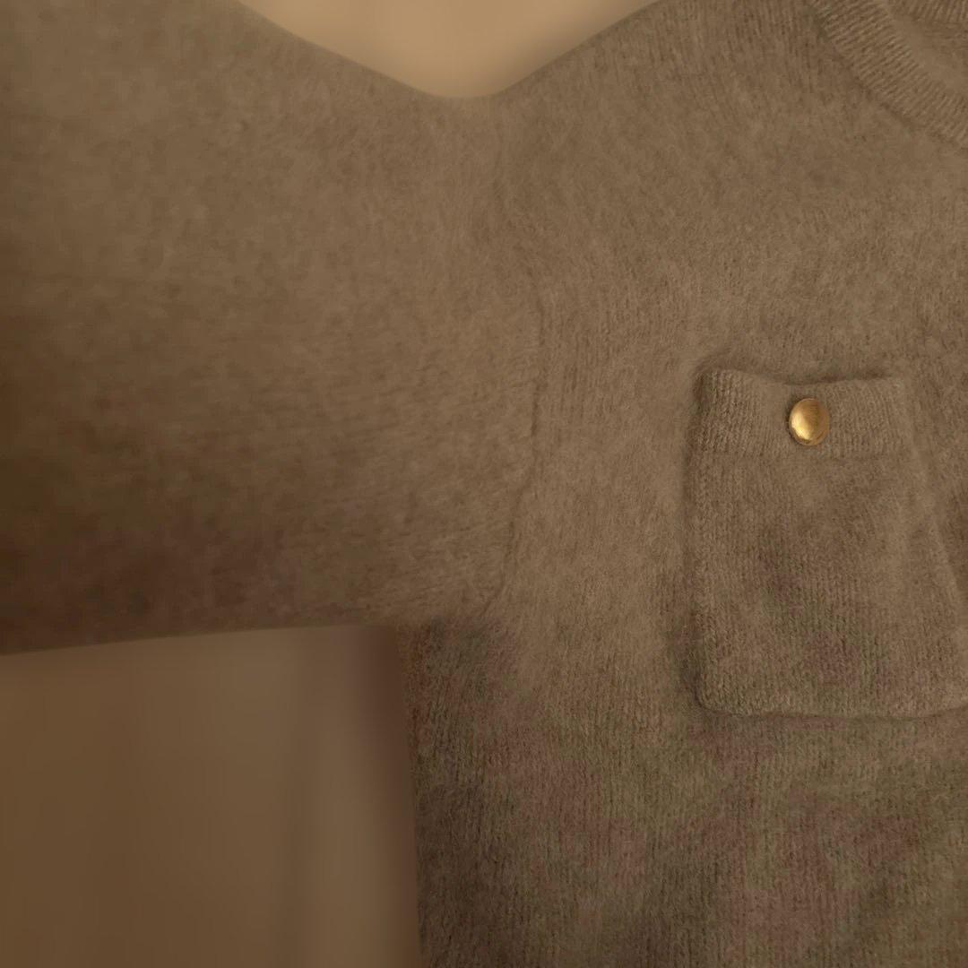 結論シリーズ デイリーエリートカーデ ベージュ　試着のみ