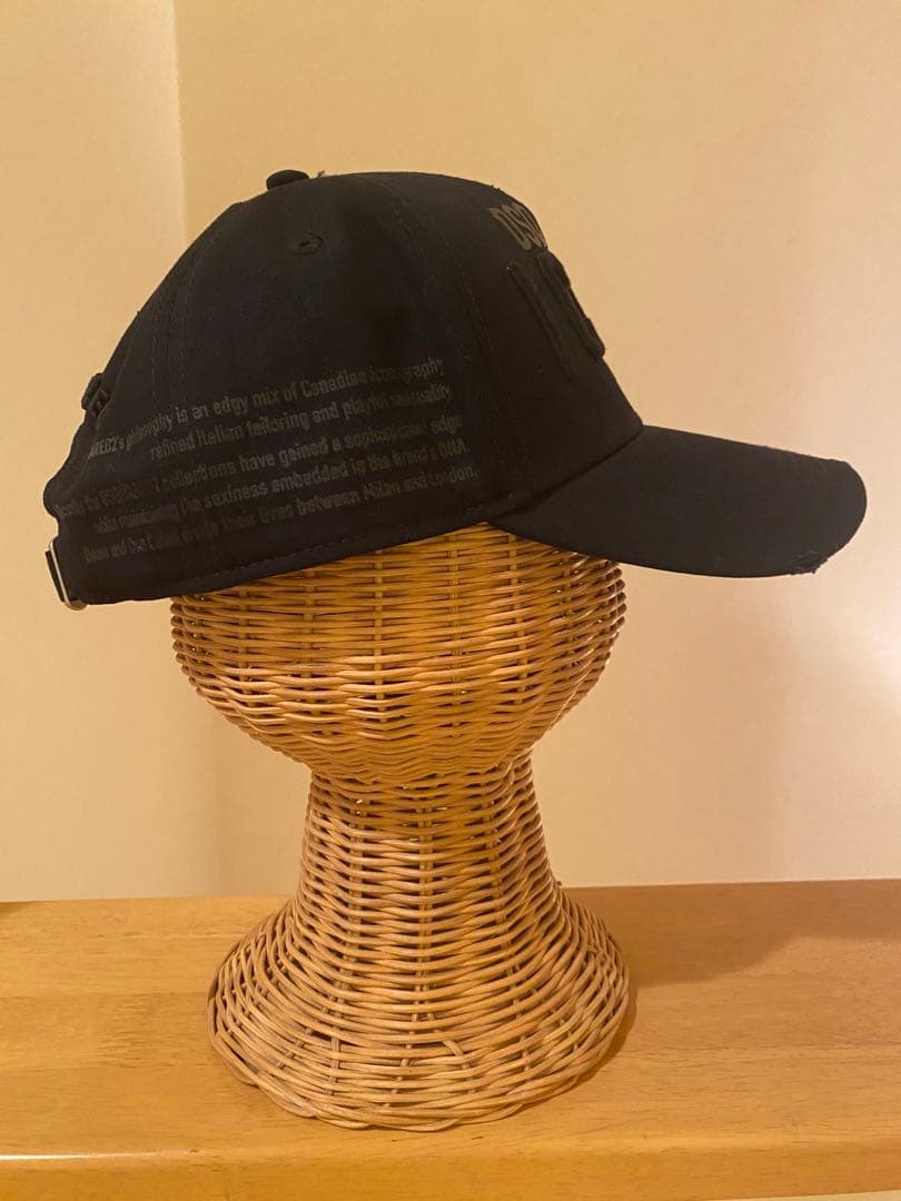 DSQUARED2 ICON ブラックキャップ　ディースクエアード✨希少✨