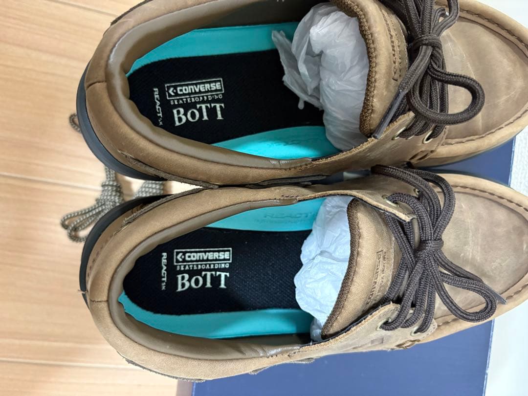 CONVERSE BoTT ブラウンデッキシューズ