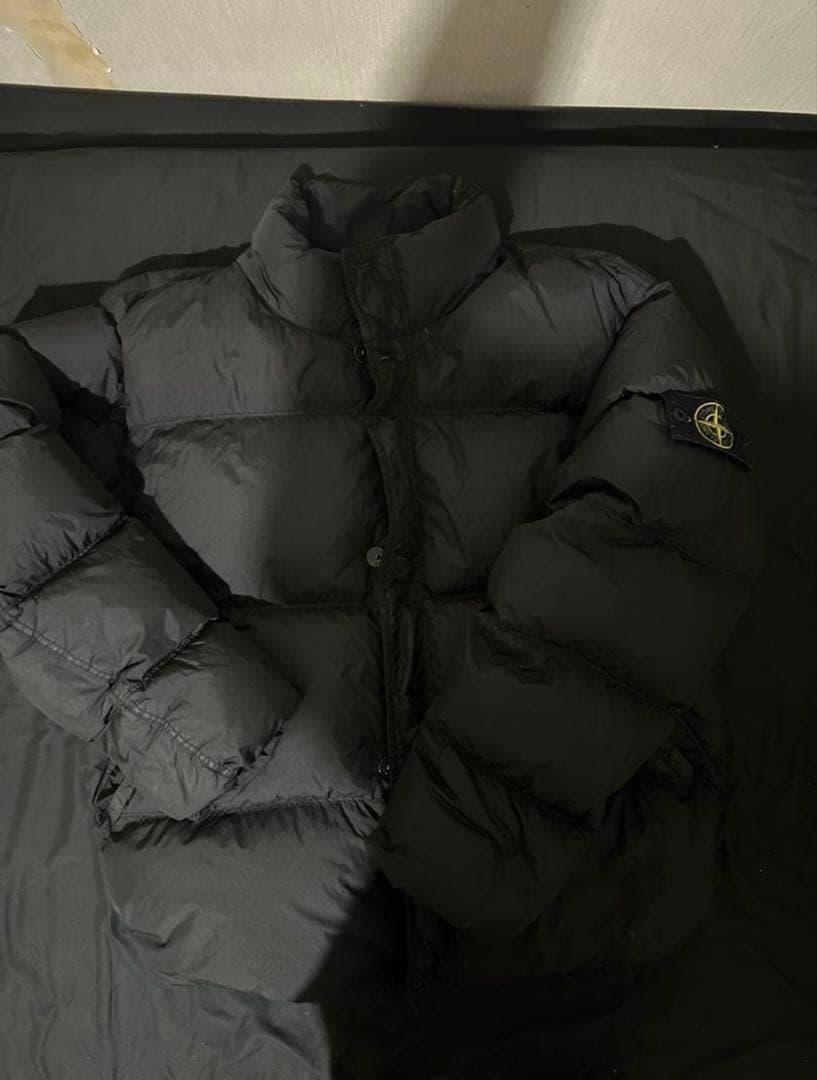 Stone  ブラック ダウンジャケット