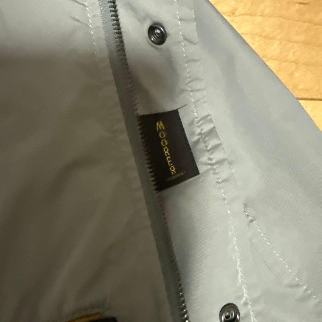 S*t様 MOORER ナイロンジャケット M-65 MANOLO-KM グレー