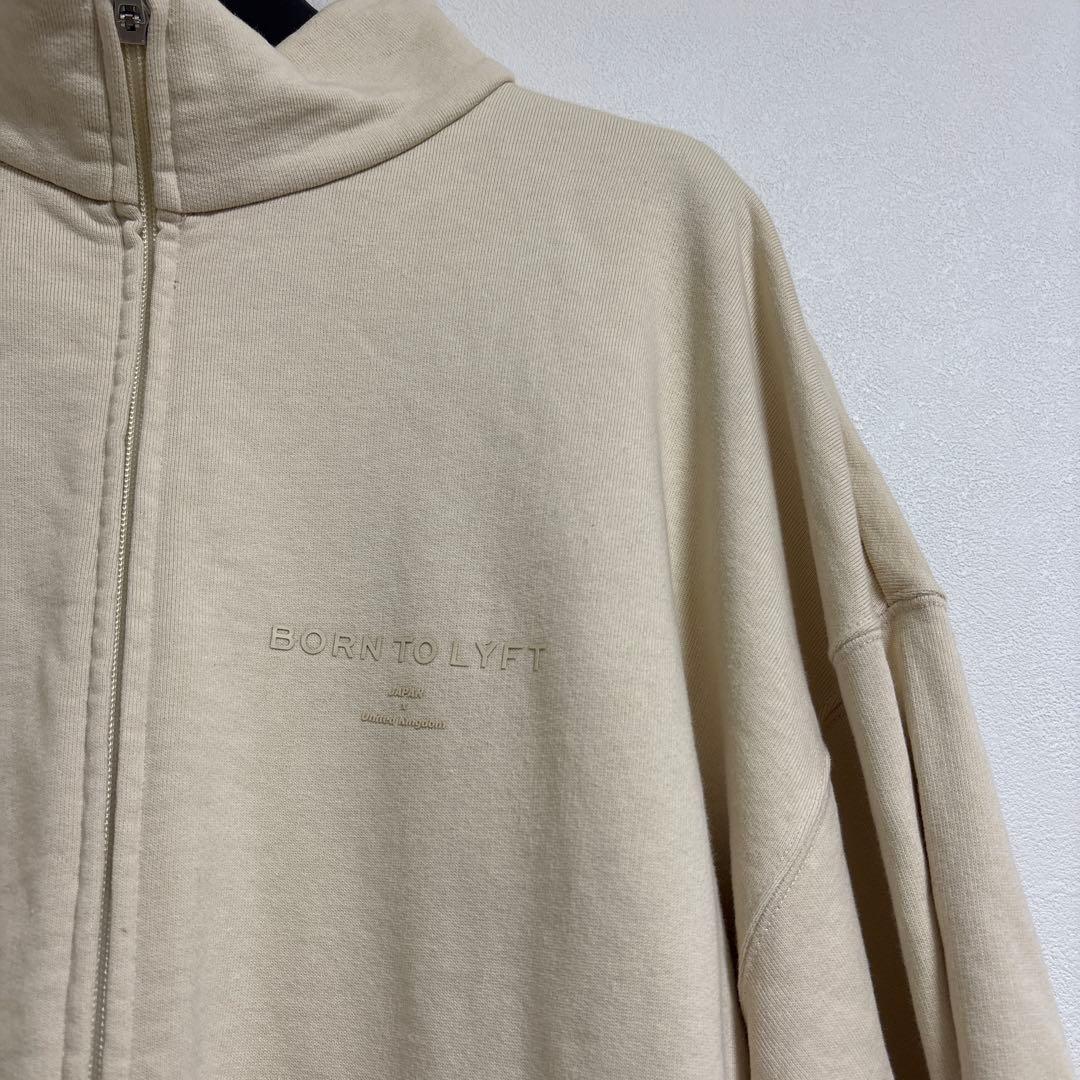 LYFT スウェット　セットアップ　スタンドカラー　ivory