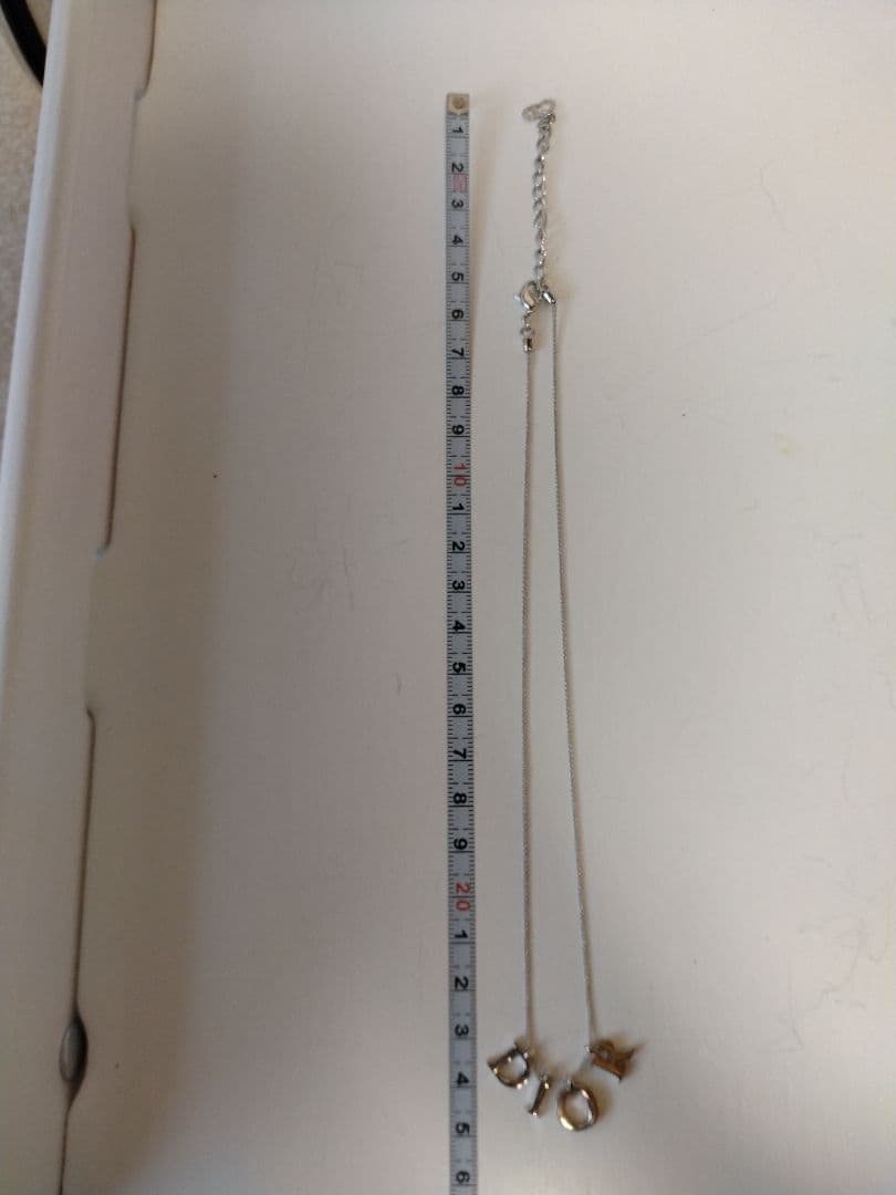 Dior　ネックレス　CD ロゴ