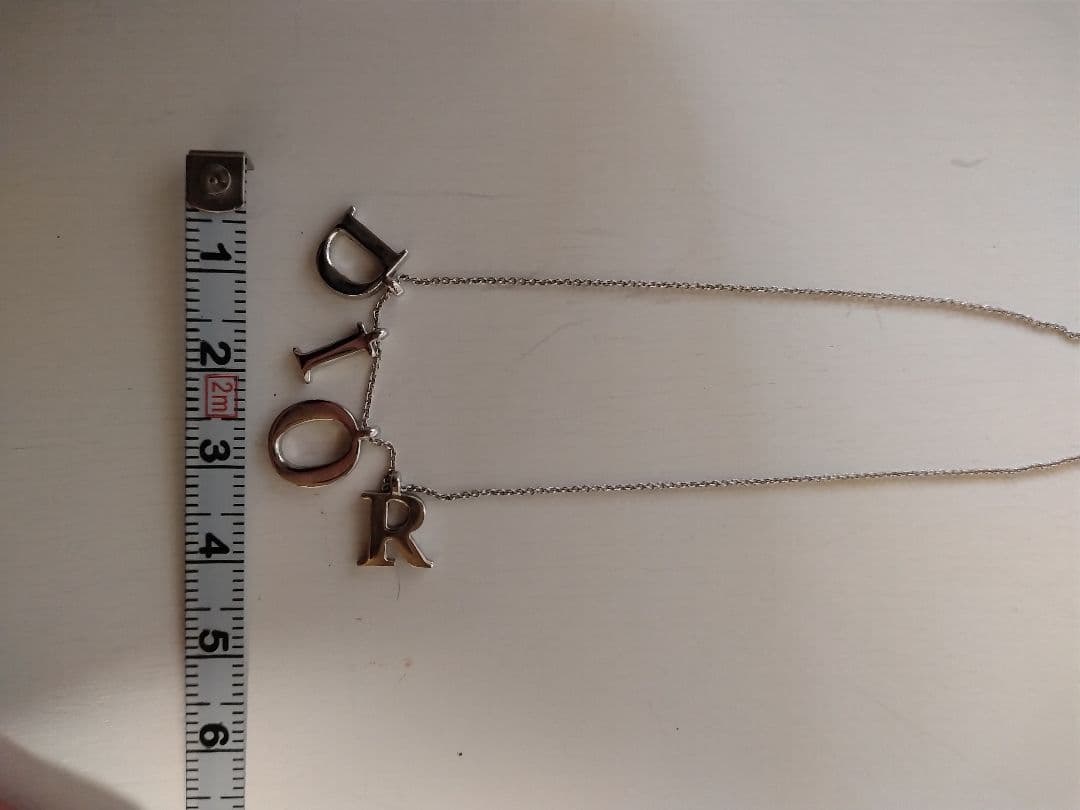 Dior　ネックレス　CD ロゴ