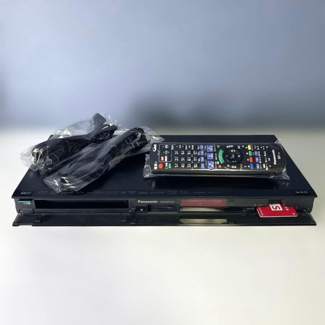 『Panasonic 美品 』ブルーレイディスクレコーダー　DMR-BRT220