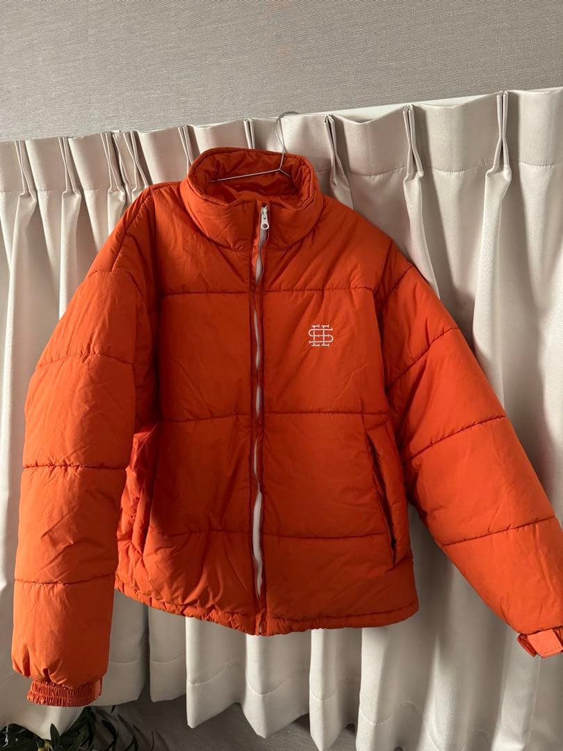 ジャケット・アウター SEE SEE PUFFJACKET Orange XL