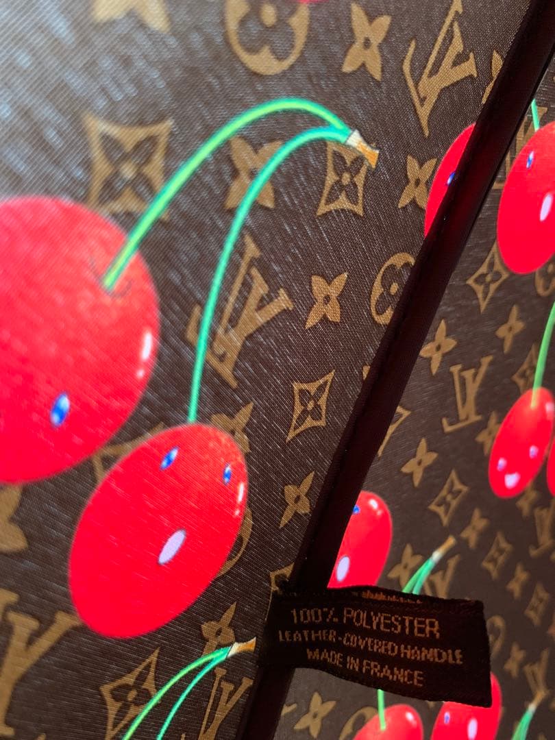 LOUIS VUITTON モノグラム チェリー パラプリュイ 村上隆　雨傘