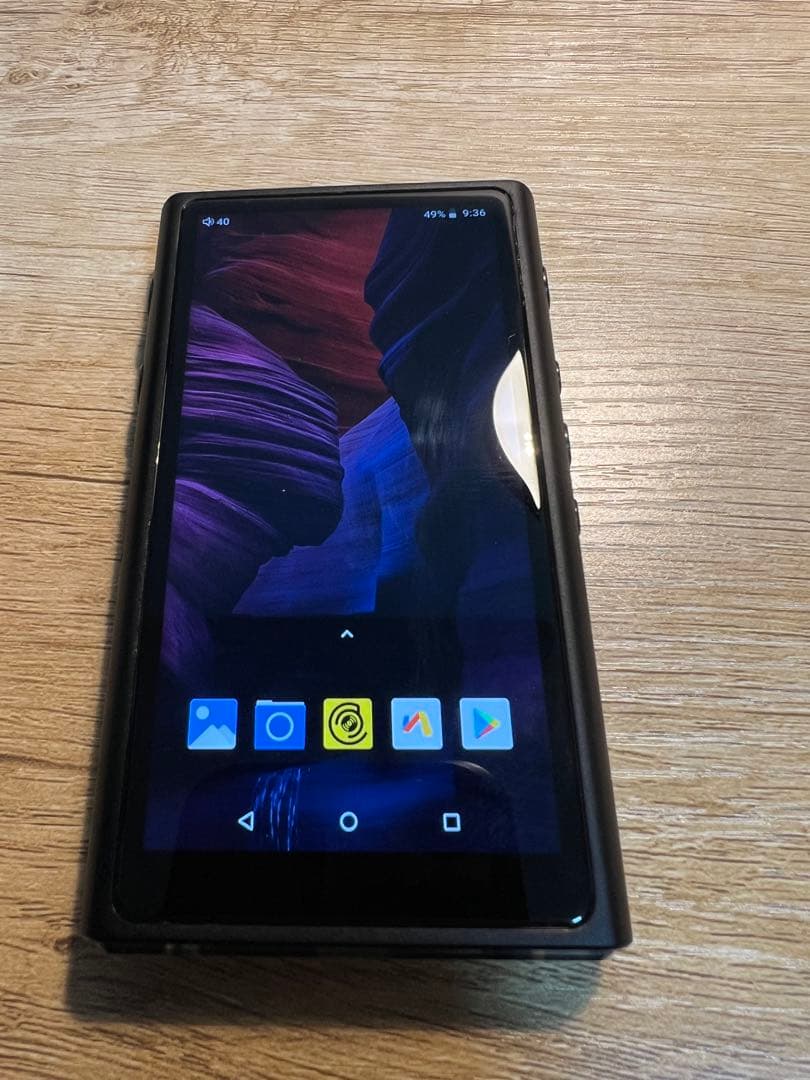 HiBy R5 Saber DAP ハイレゾ 音楽プレーヤー 純正レザーケース付