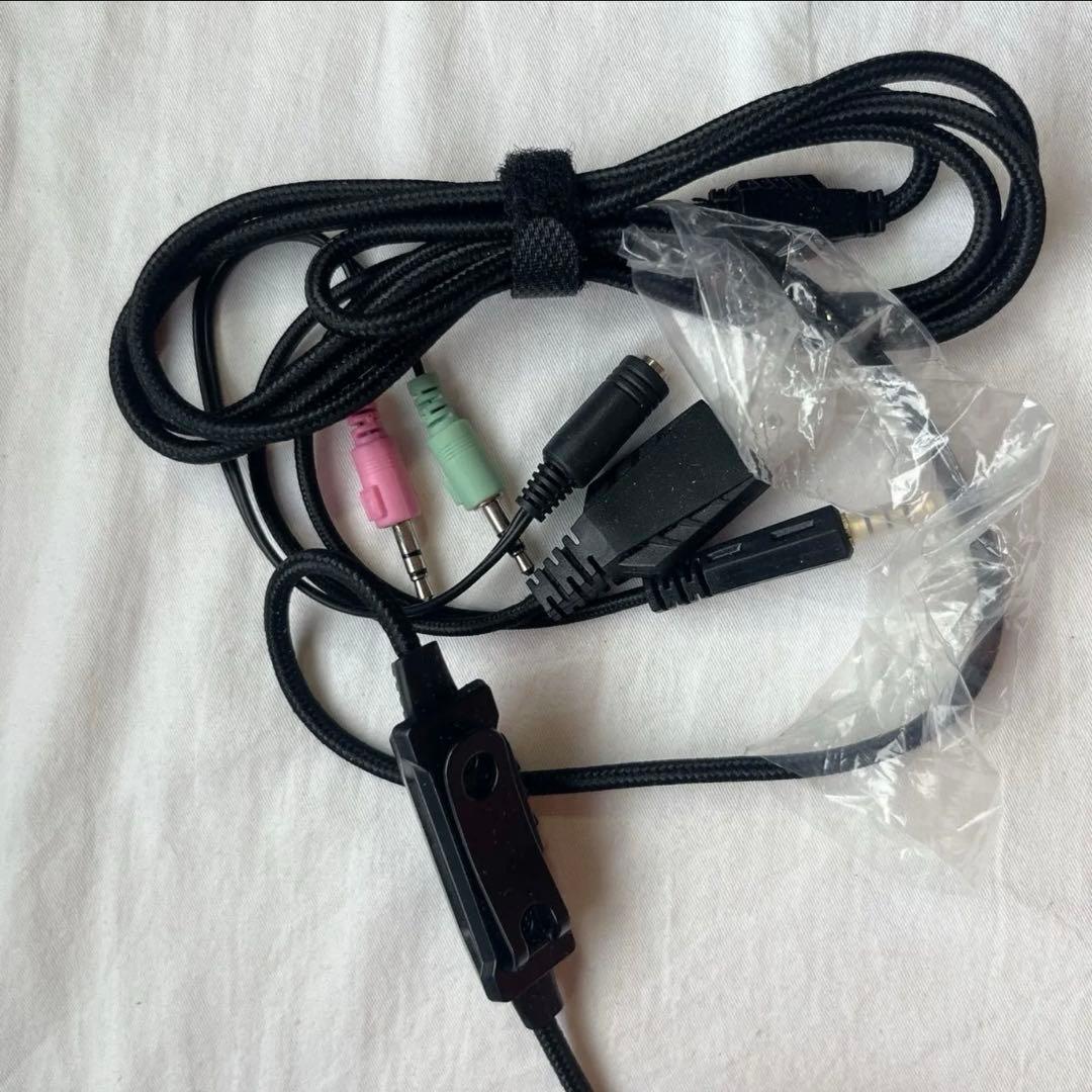 ゲーミングヘッドセット ヘッドセット マイク ゲーム PC ヘッドホン