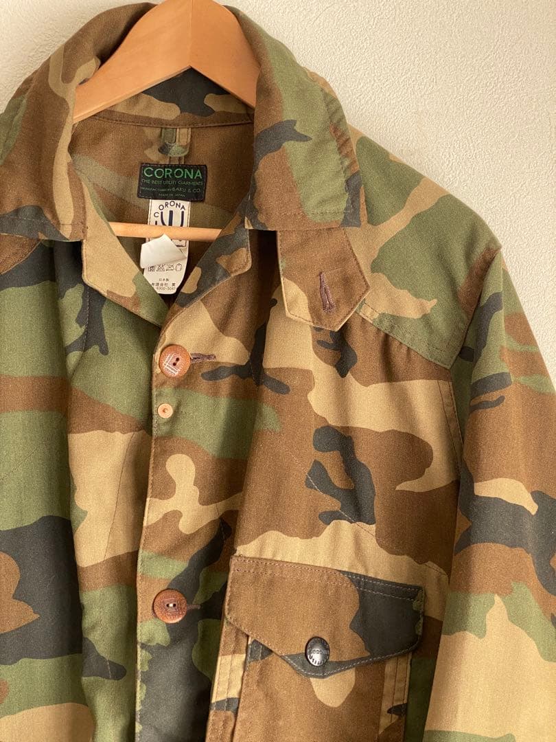 CORONA Utility カモフラージュ柄　ハンティングジャケット XL
