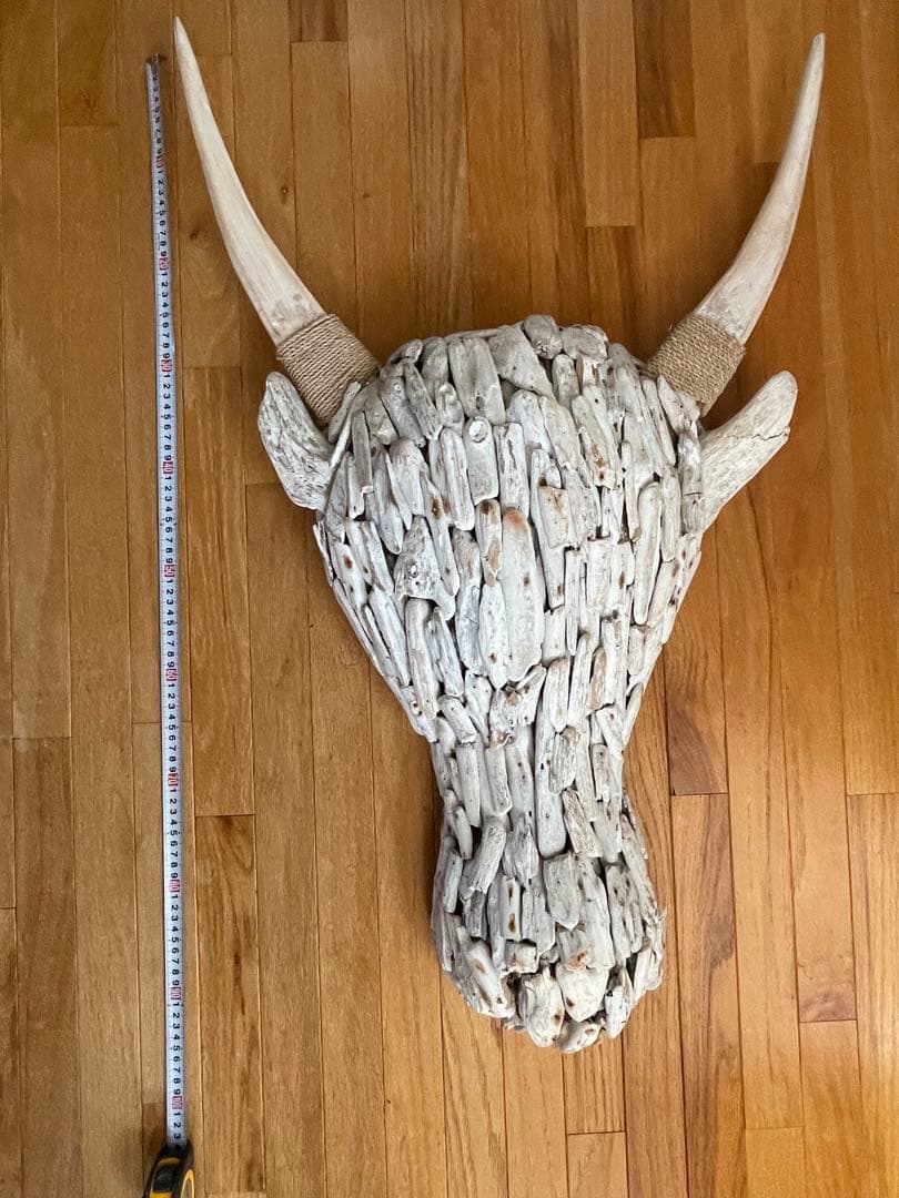壁掛けオブジェ バッファロー 水牛 インテリア 北欧 北米