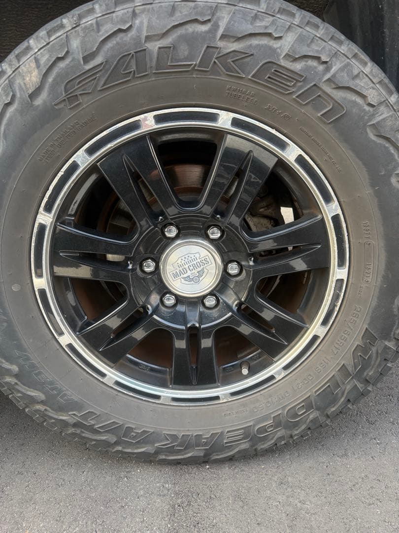 265/65R17 オールテレーン　ホイールセット　プラド150 タイヤセット