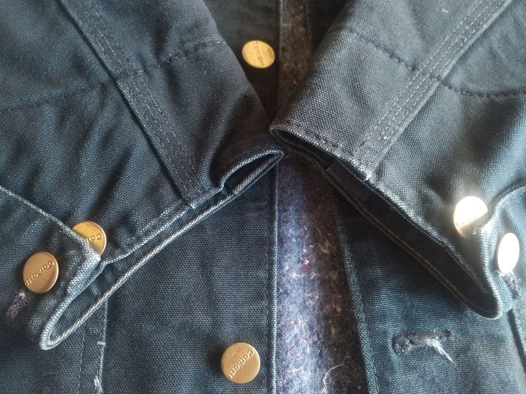 carhartt ミシガンチョアコート サイズ44　黒