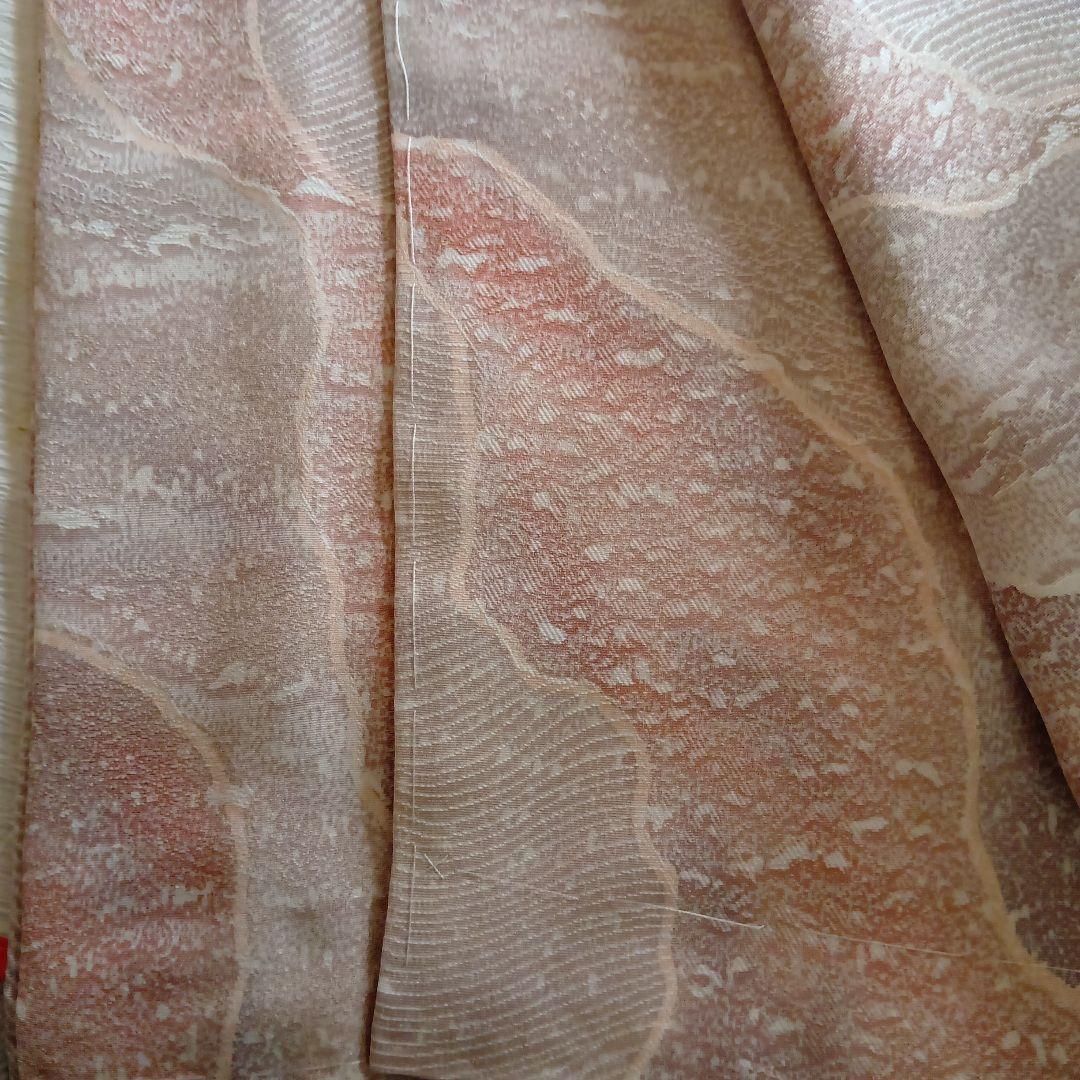 未使用小紋・新品二部式帯