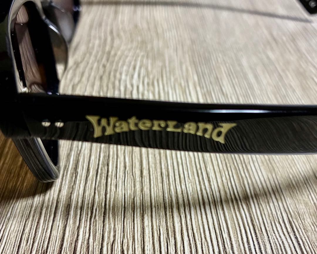 ウォーターランド 偏光 サングラス スーパーシャローブラウン 美品 付属品完備
