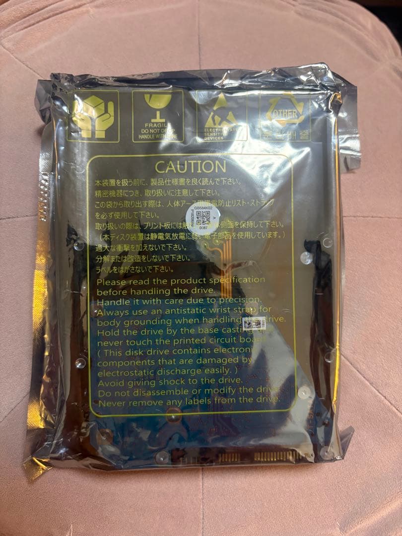 TOSHIBA MD04ACA400 （東芝 3.5インチ SATA HDD）