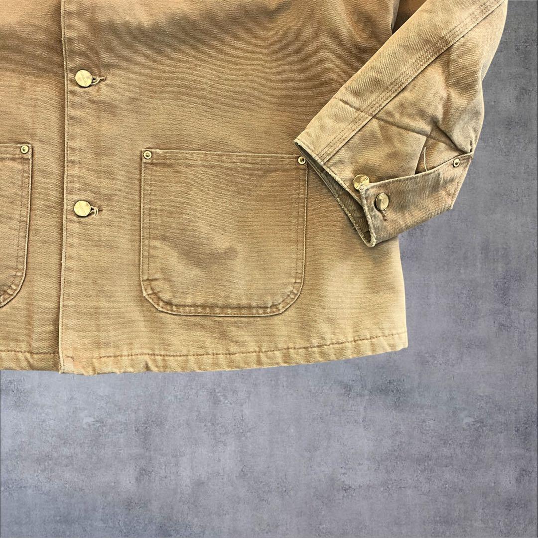 【p10】90s USA製 Carhartt ミシガンチョアコートダックアウター