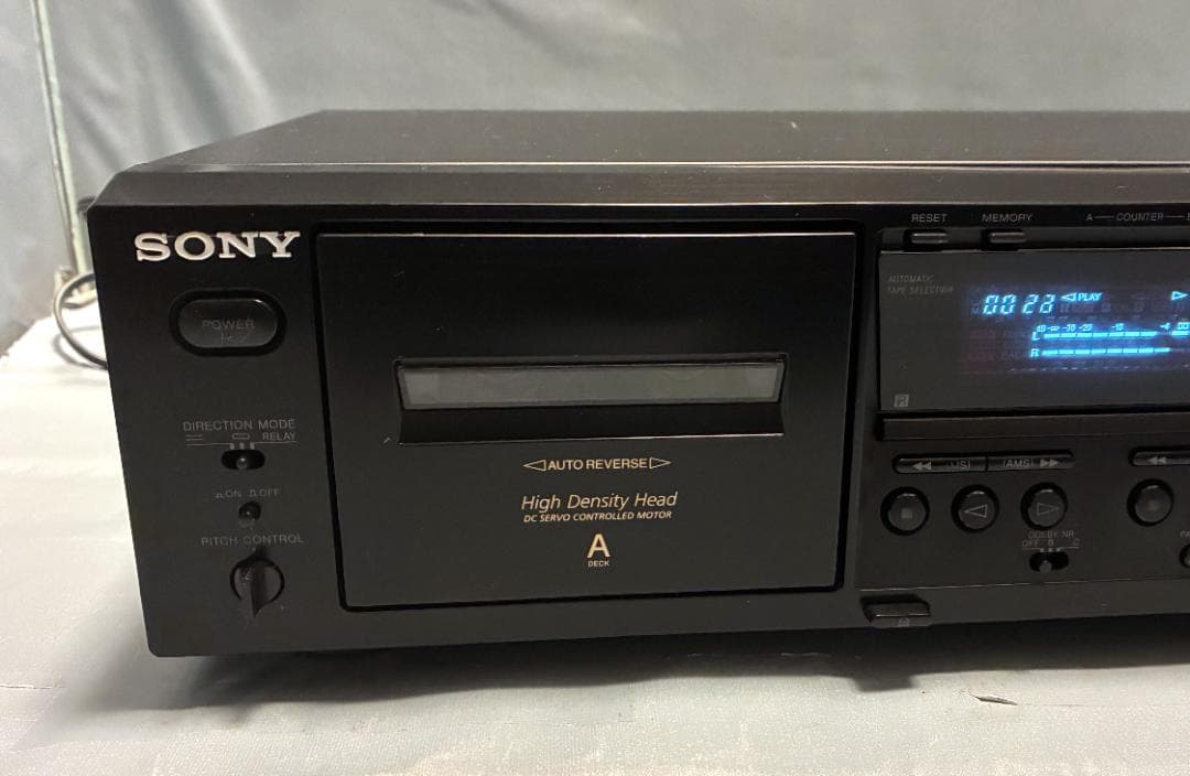【動作OK！！】ダブルカセットデッキ　SONY　ソニー　TC-WE475