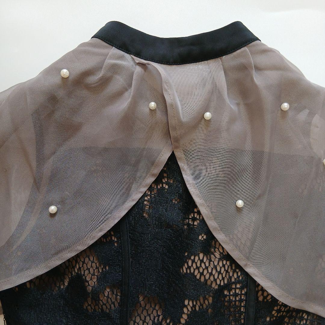 本日限定価格 Leja パール付きボレロ ワンピース ドレス 結婚式 お呼ばれ