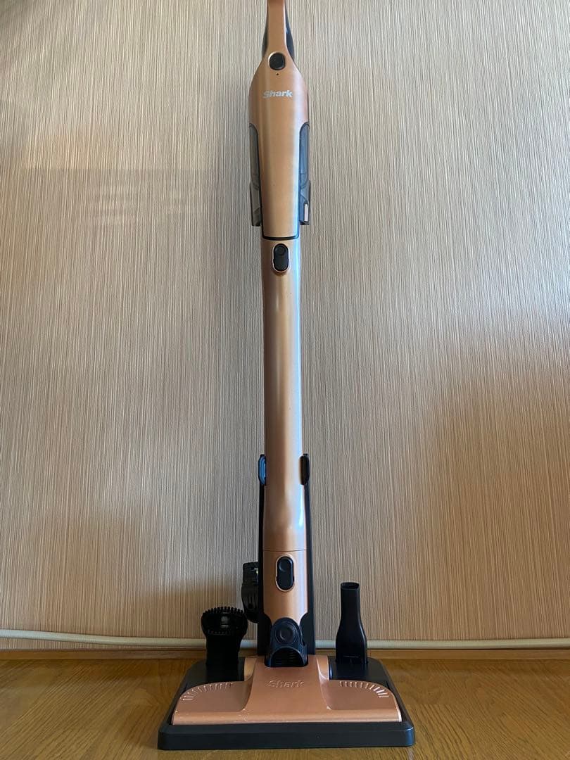 「8／31まで特別価格」Shark スティッククリーナー ローズゴールド