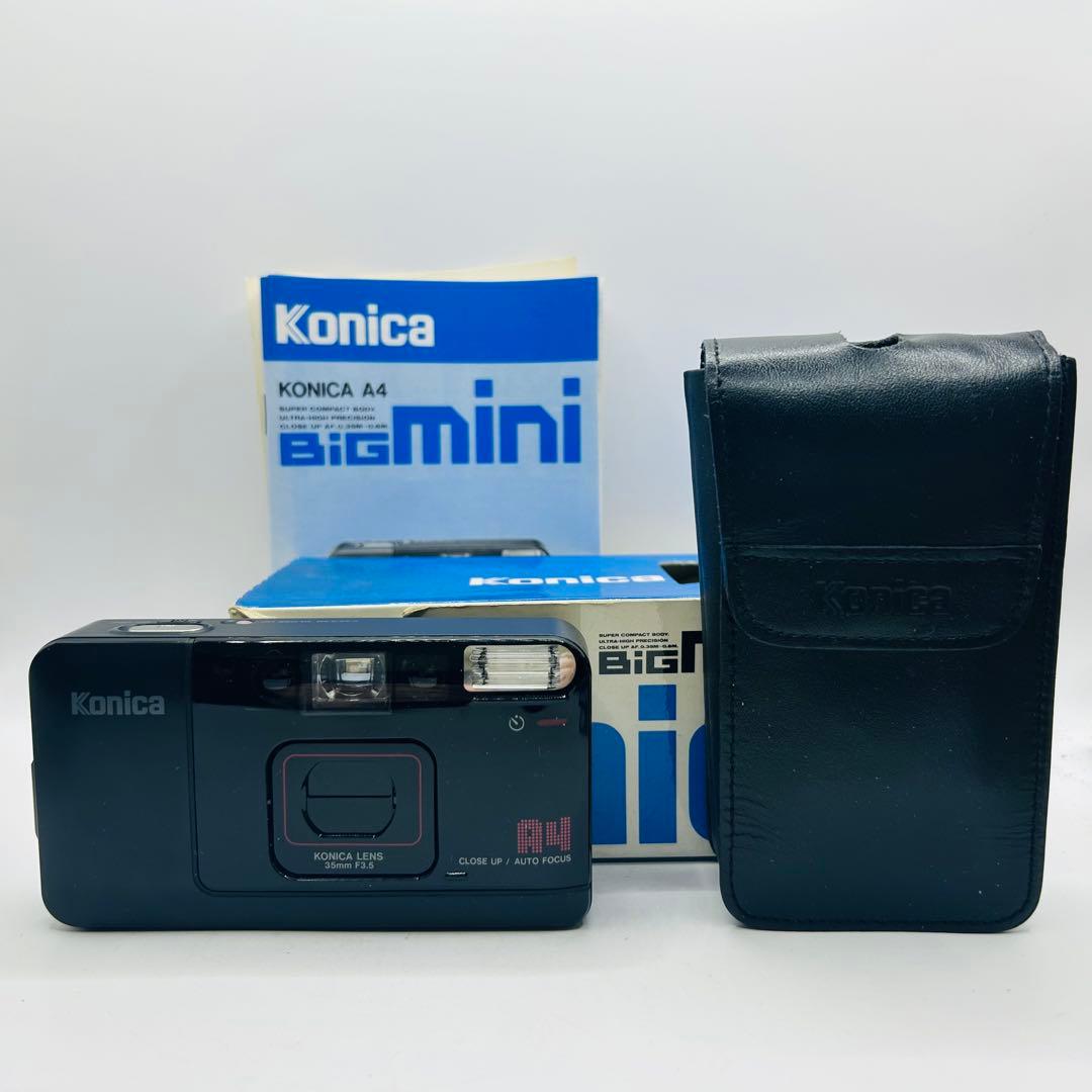 美品　KONICA BiG mini A4 フィルムカメラ
