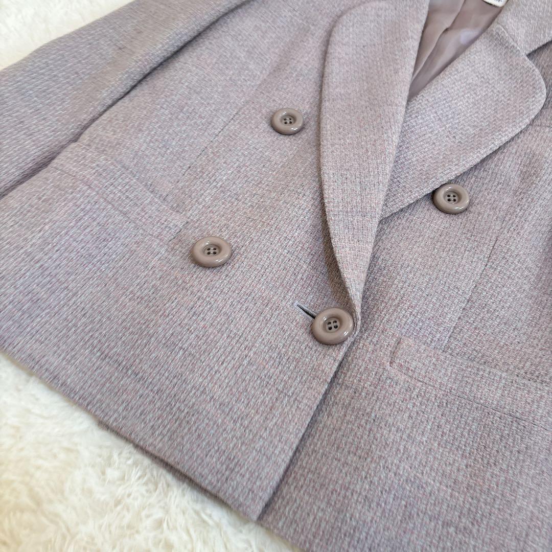 クリスチャンディオール ツイード ジャケット テーラード ダブル
